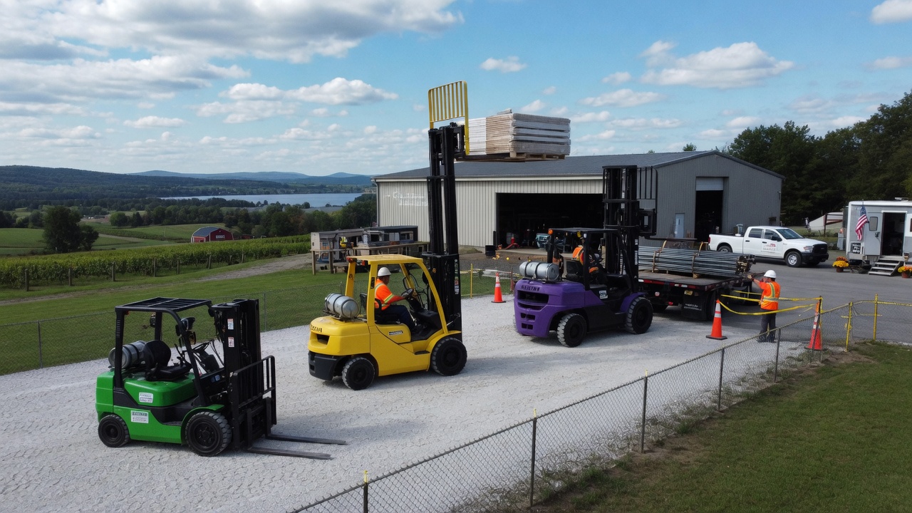 High-quality forklift rental service in Chautauqua, NY with various models available